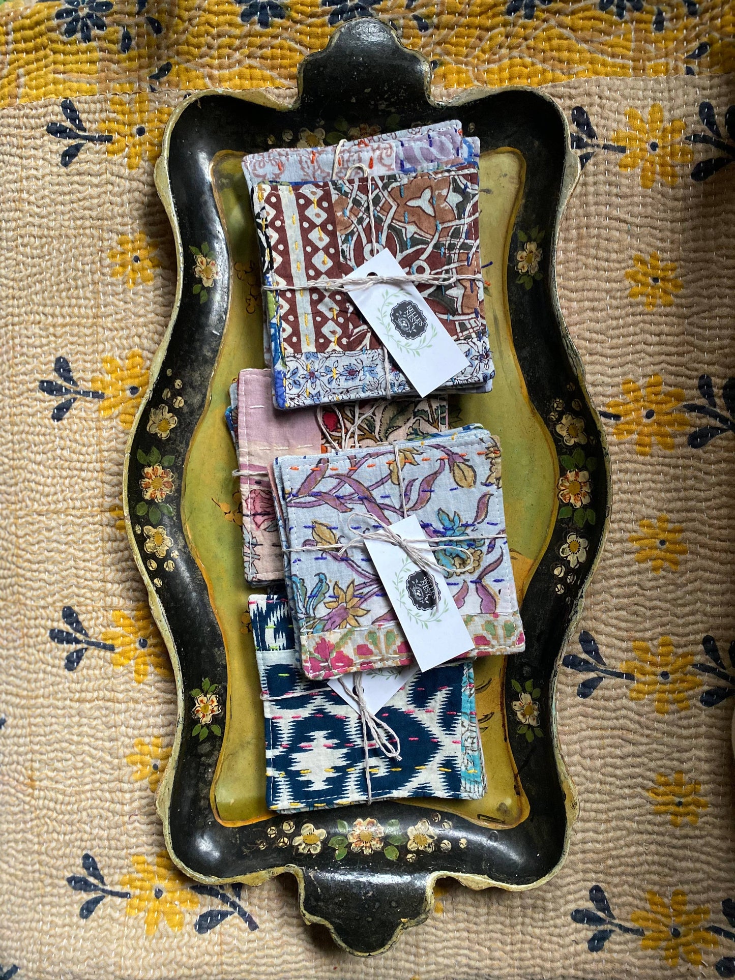 Square Cotton Coasters
