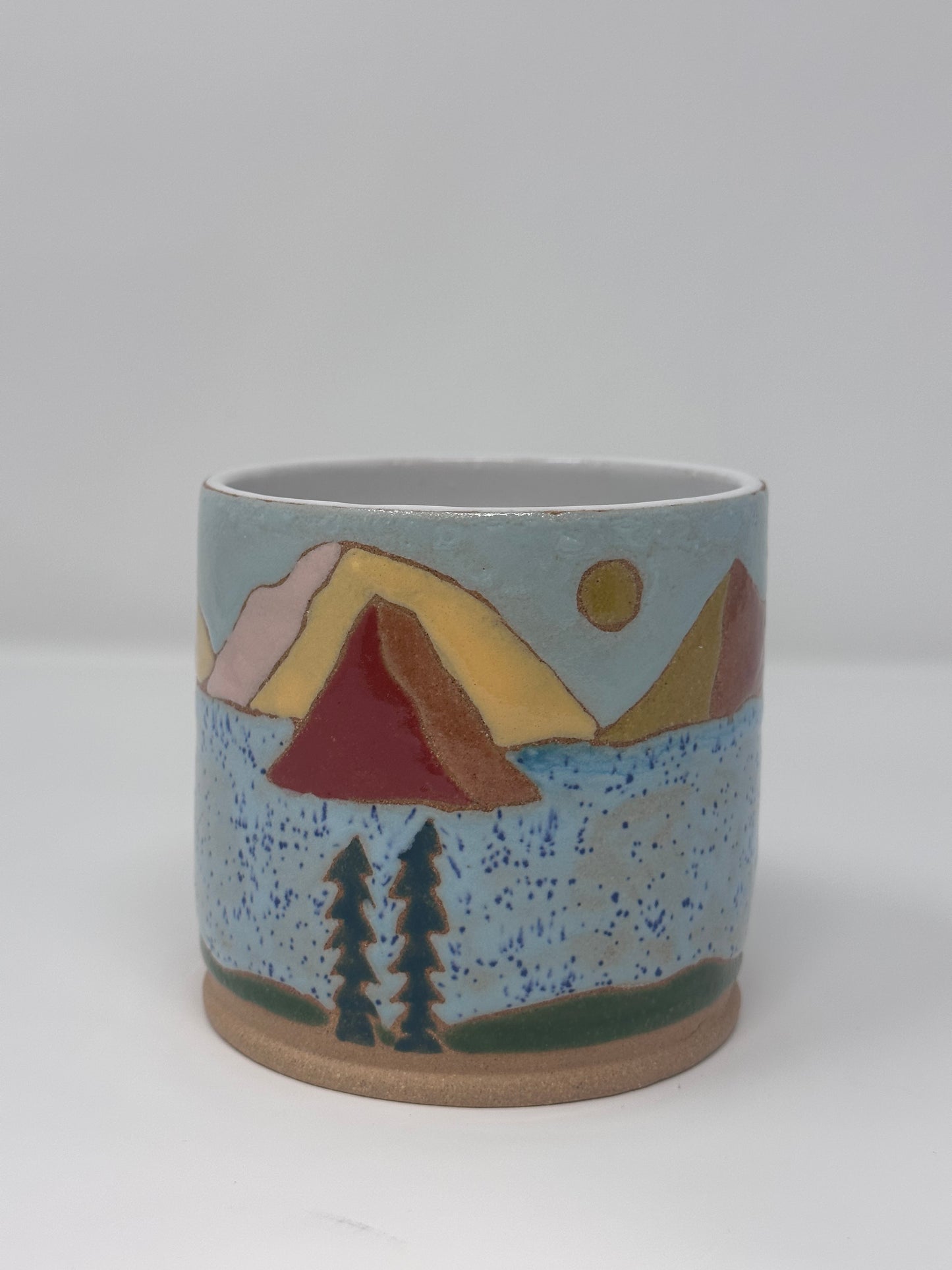 Ceramic Whiskey Tumbler