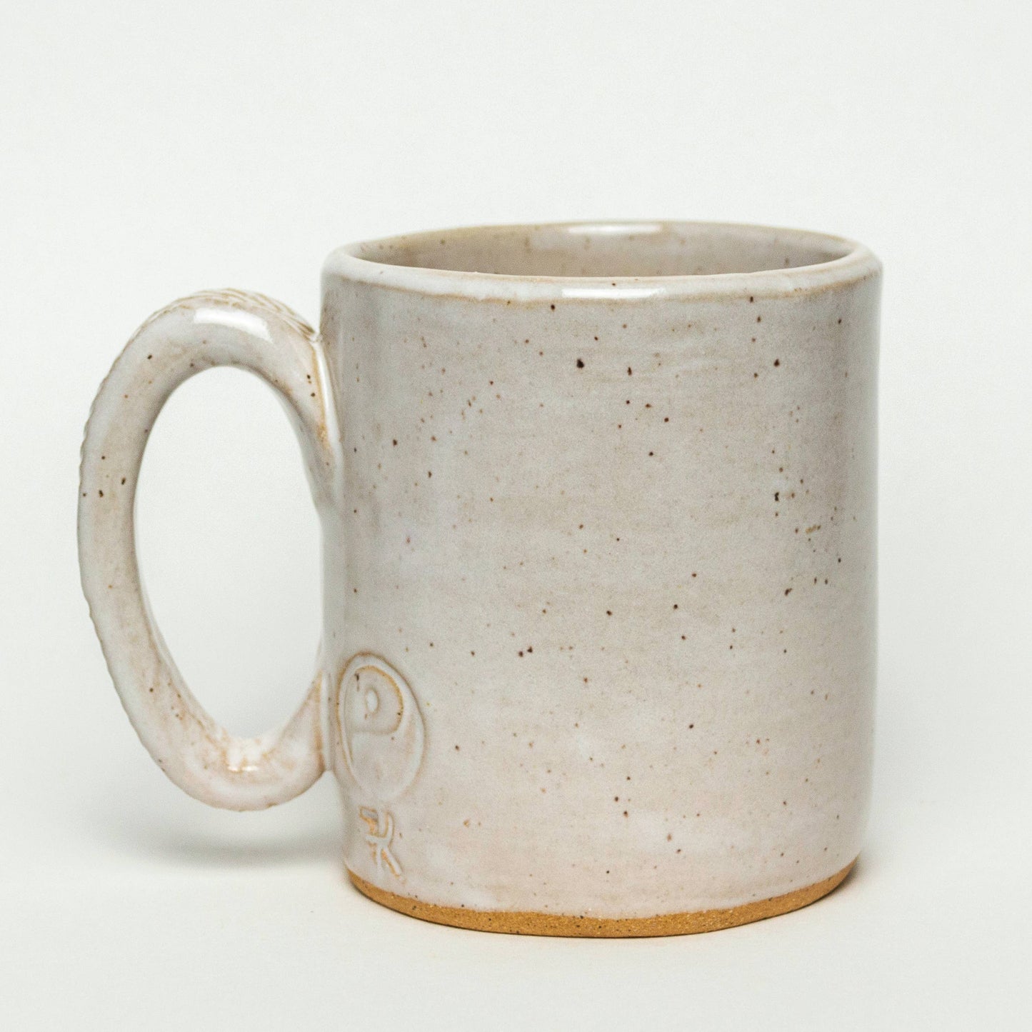 'Joy' Handmade Ceramic Stoneware Ivory 12oz Mug *preorder