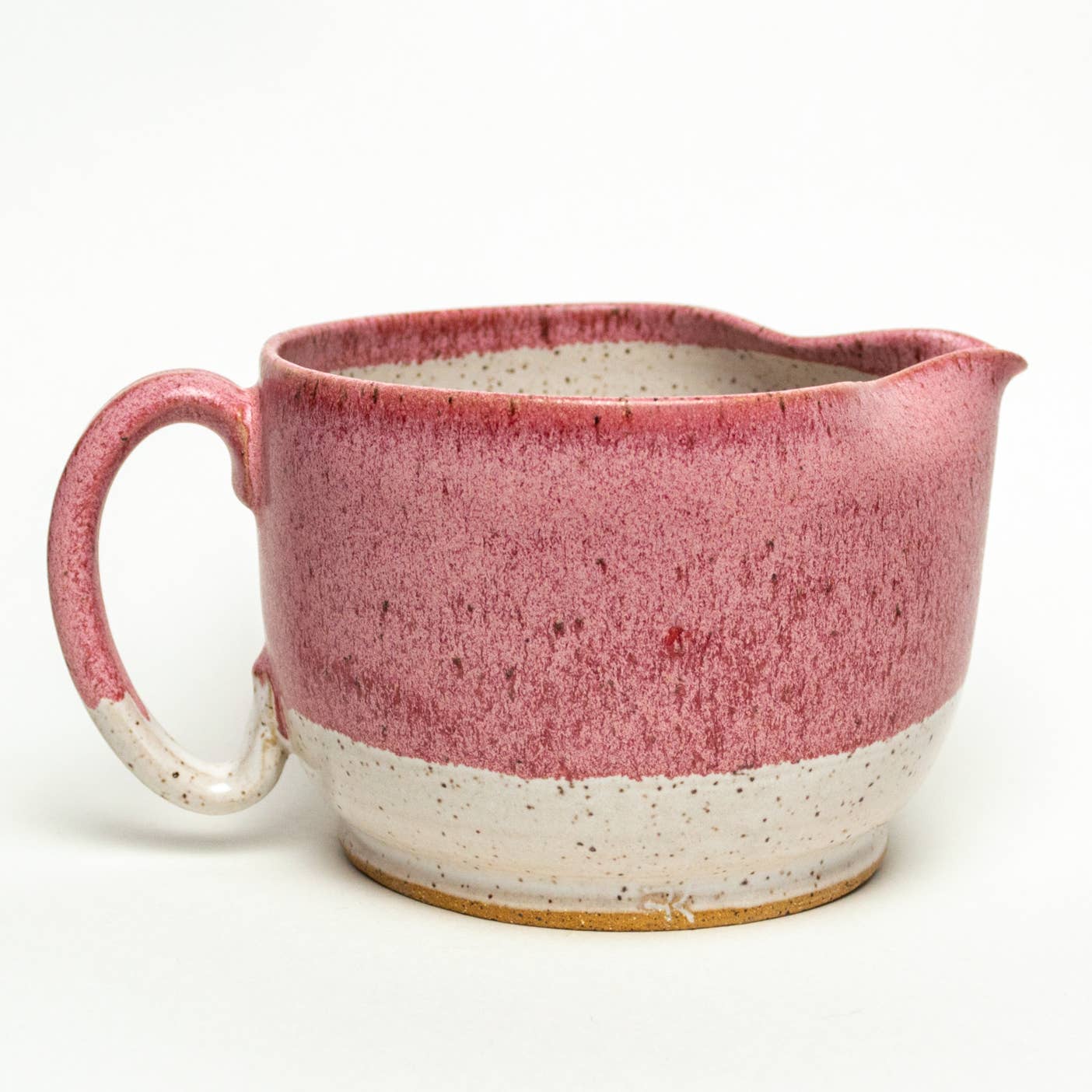 Batter/Mixing Bowl - Handmade, Stoneware Clay - Cherry Frost *preorder