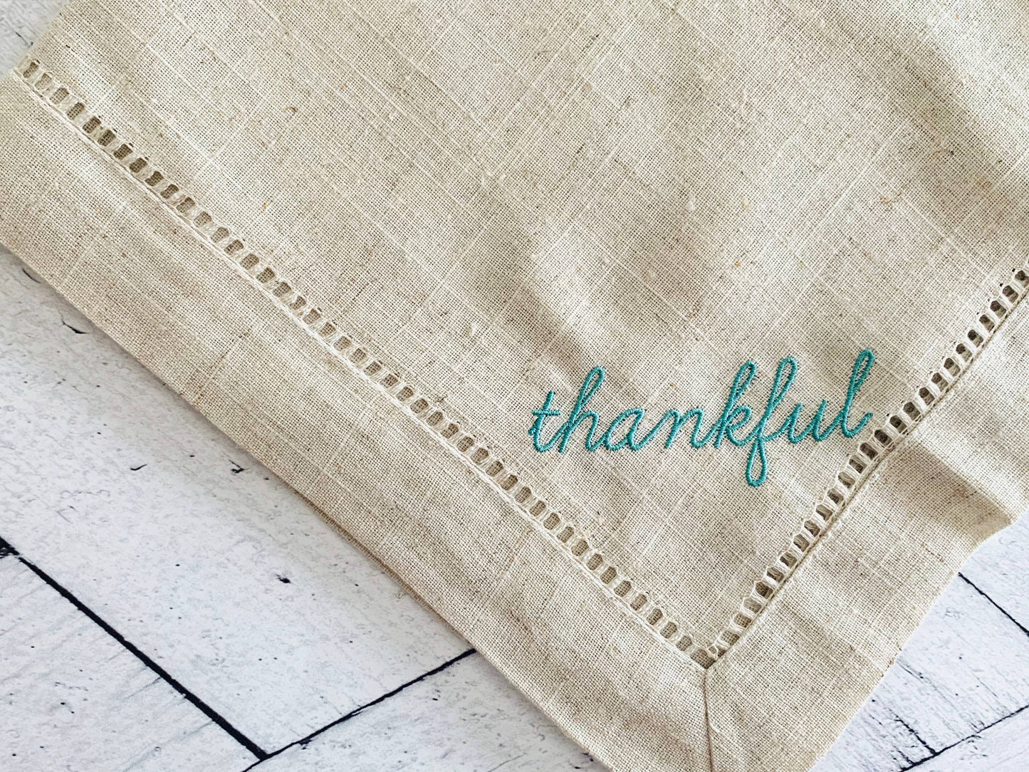 Thankful Cloth Napkins, set of four