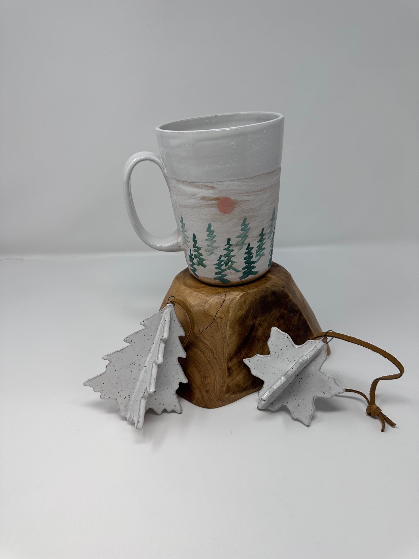 Handmade Ceramic Among The Trees Mug