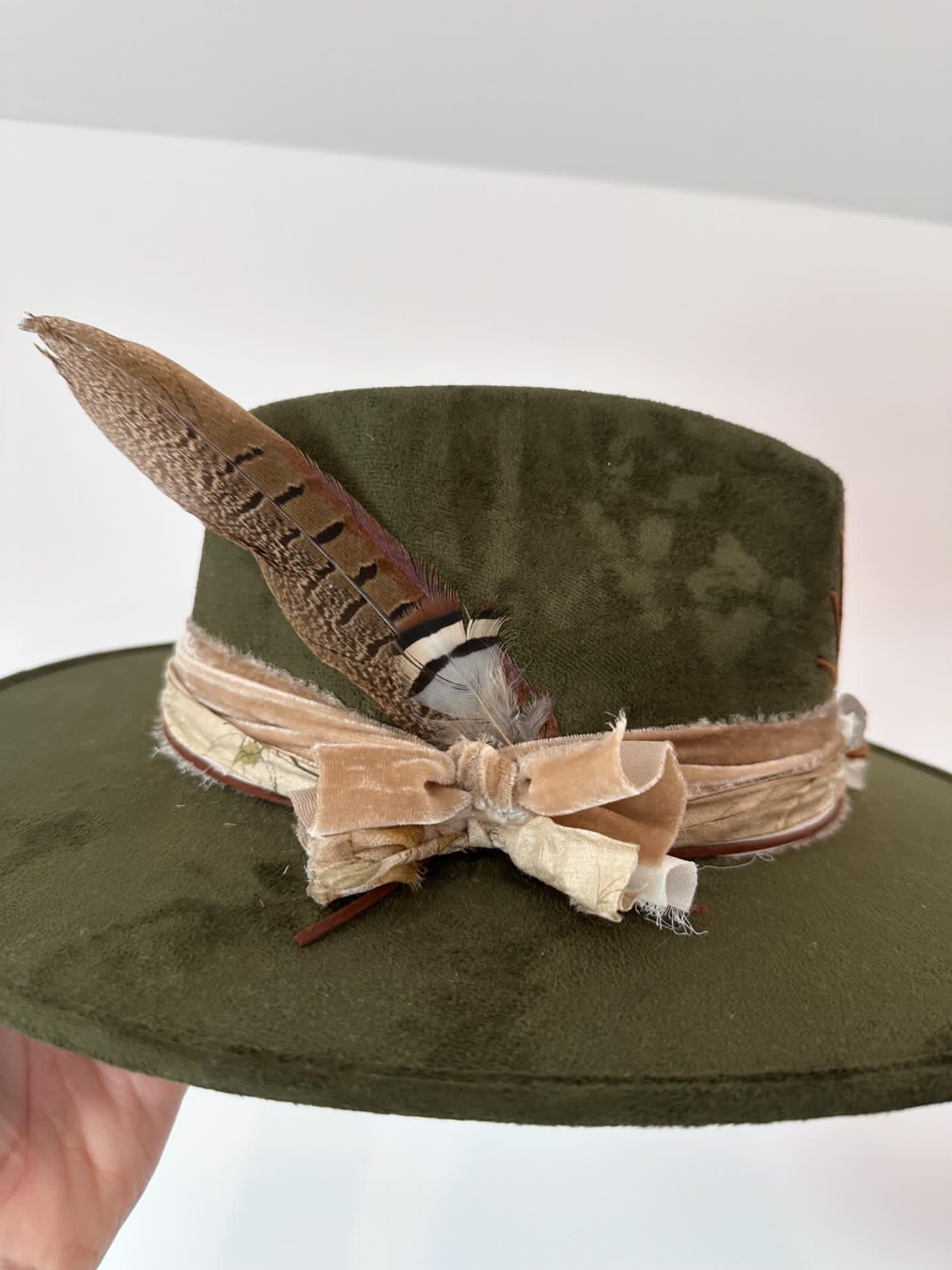 Handmade Vegan Leather Hat