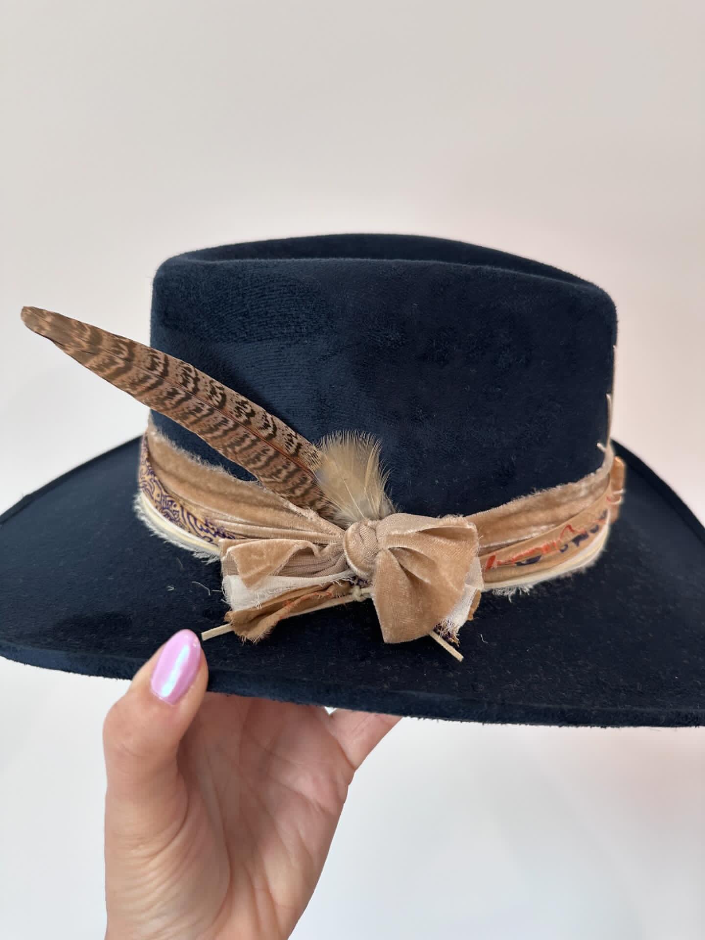 Handmade Vegan Leather Hat