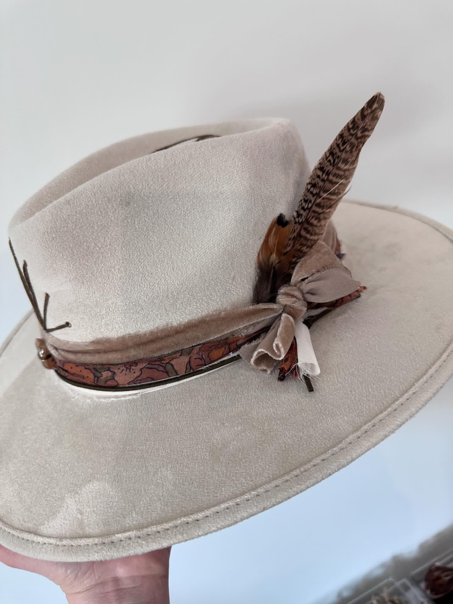 Handmade Vegan Leather Hat
