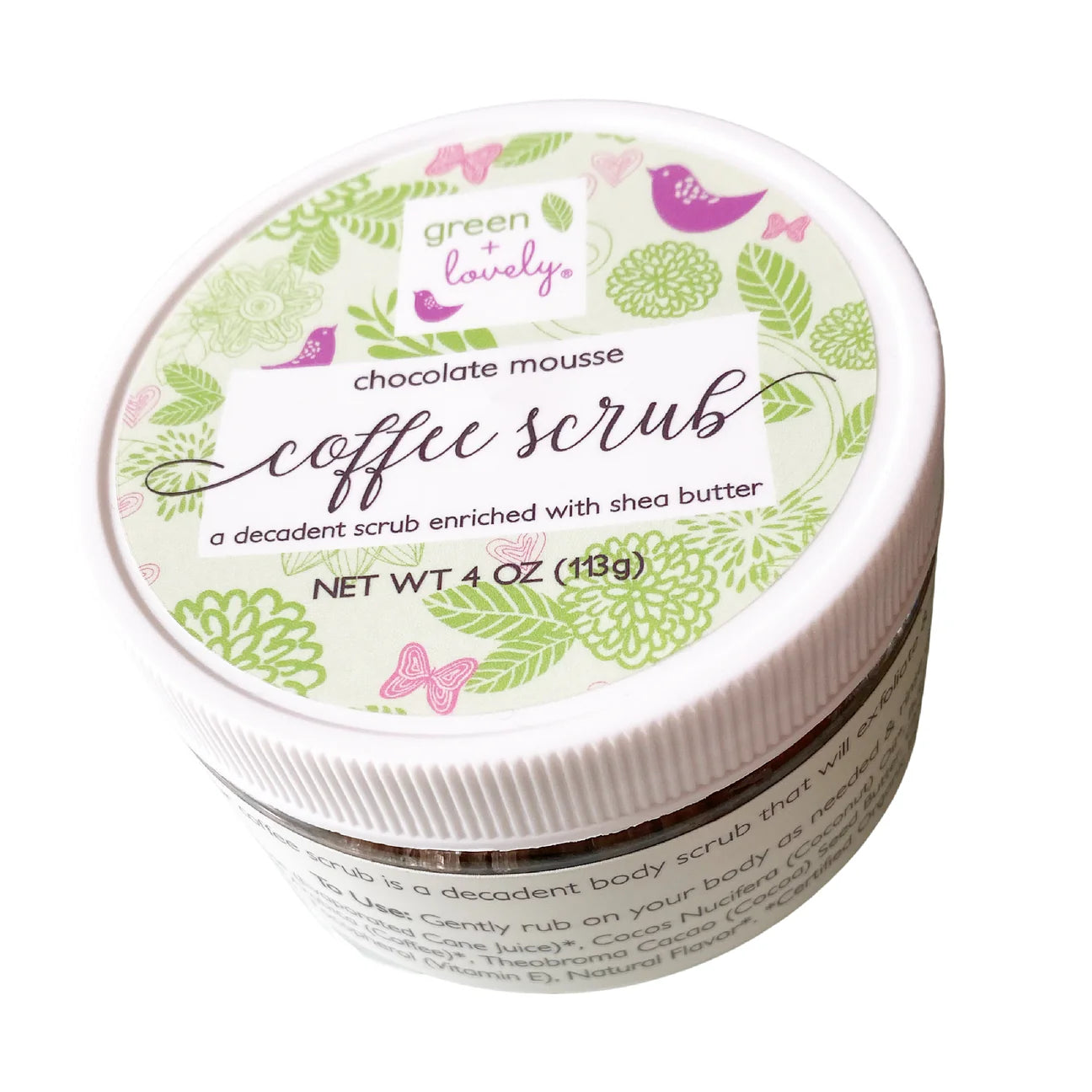 Chocolate Mousse Coffee Scrub