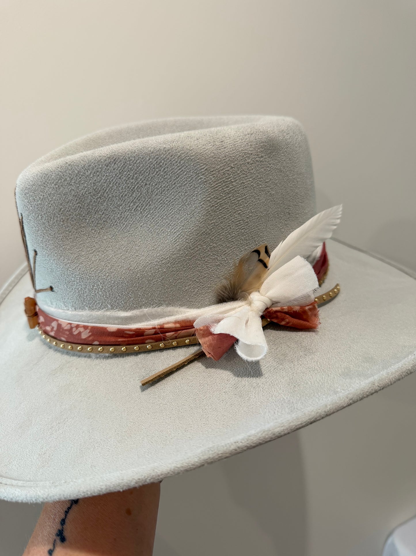 Handmade Vegan Leather Hat