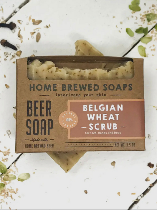 Belgian Wheat Scrub Beer Soap