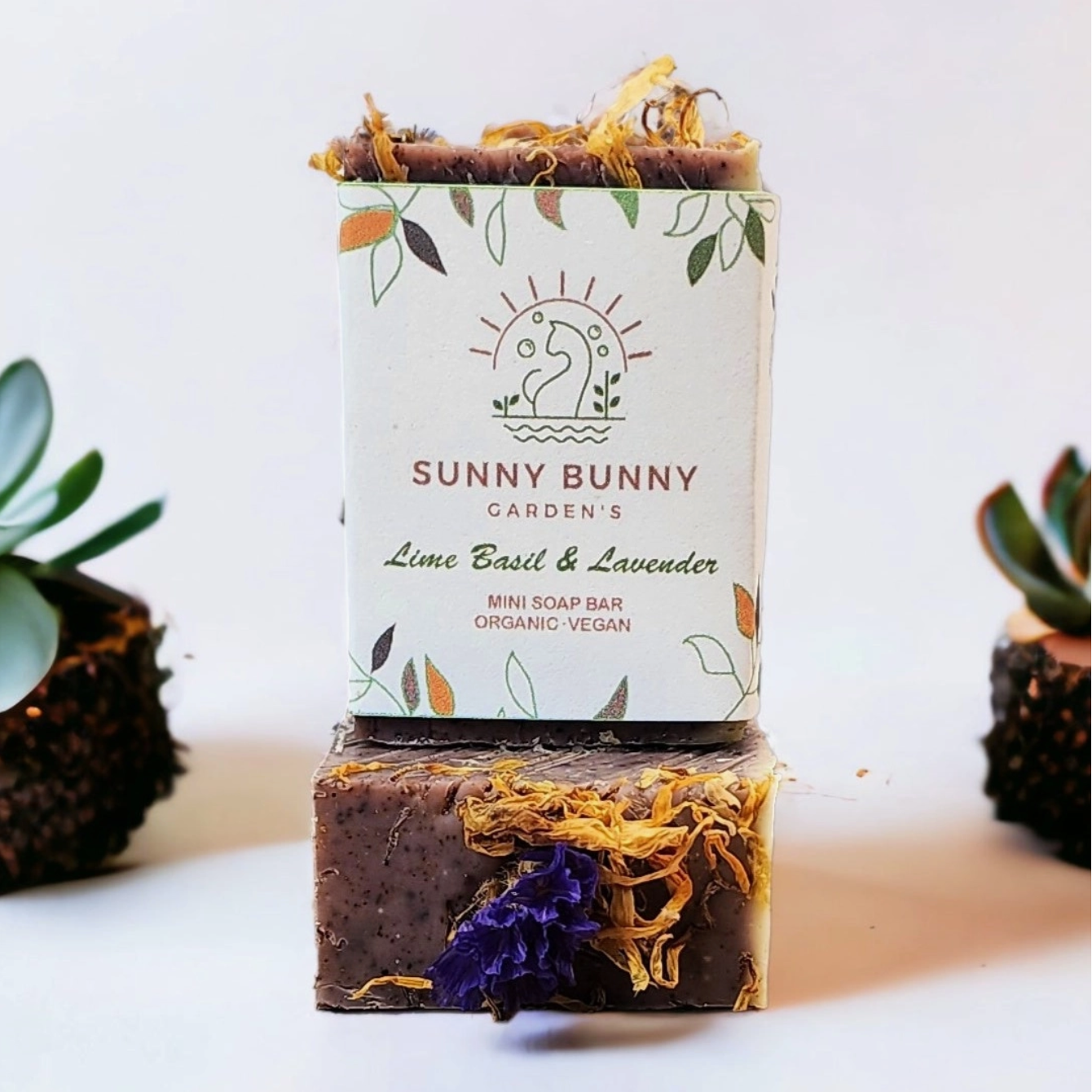 Lime, Lavender, & Basil Soap Bar - Mini