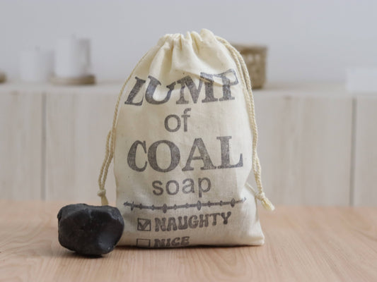 Lump of Coal Christmas Soap *Preorder