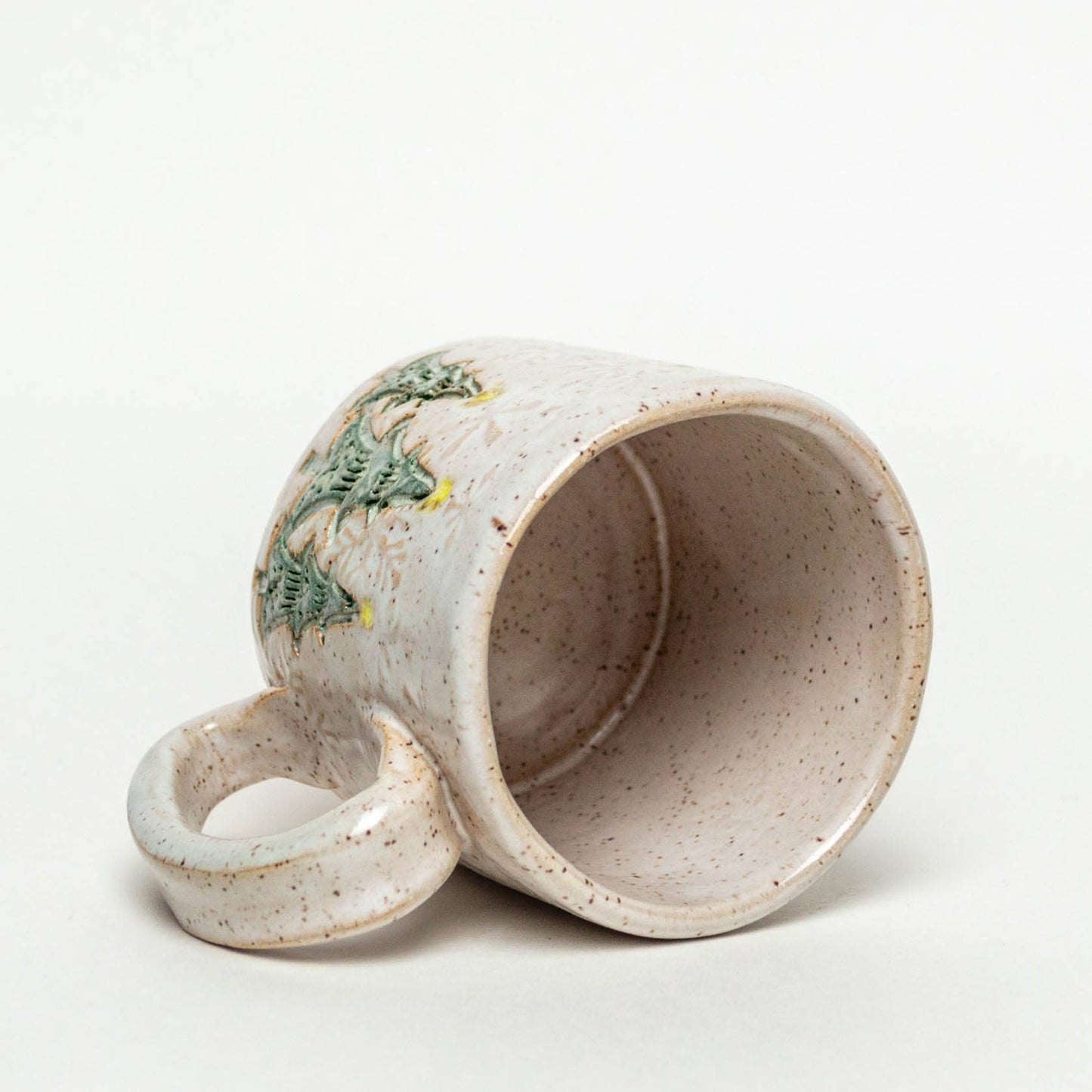 Holiday Trees Design Handmade Ceramic Mug 10 oz *preorder