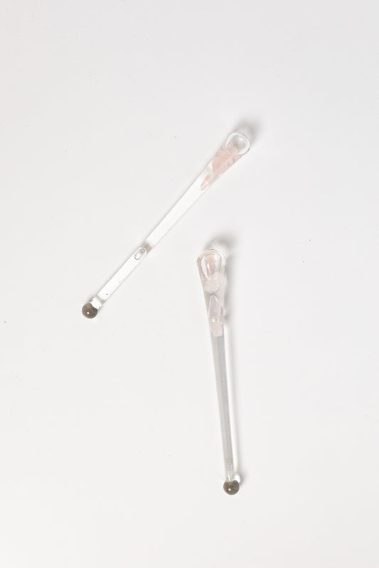 Infused Glass Drink Stirrer