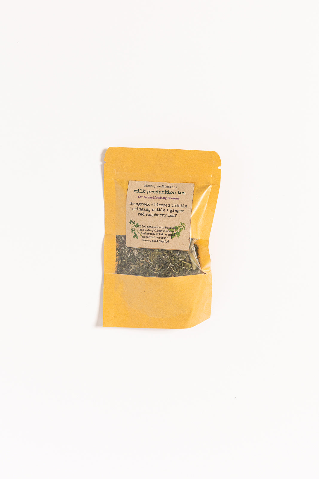 Milk Production Herbal Tea Blend