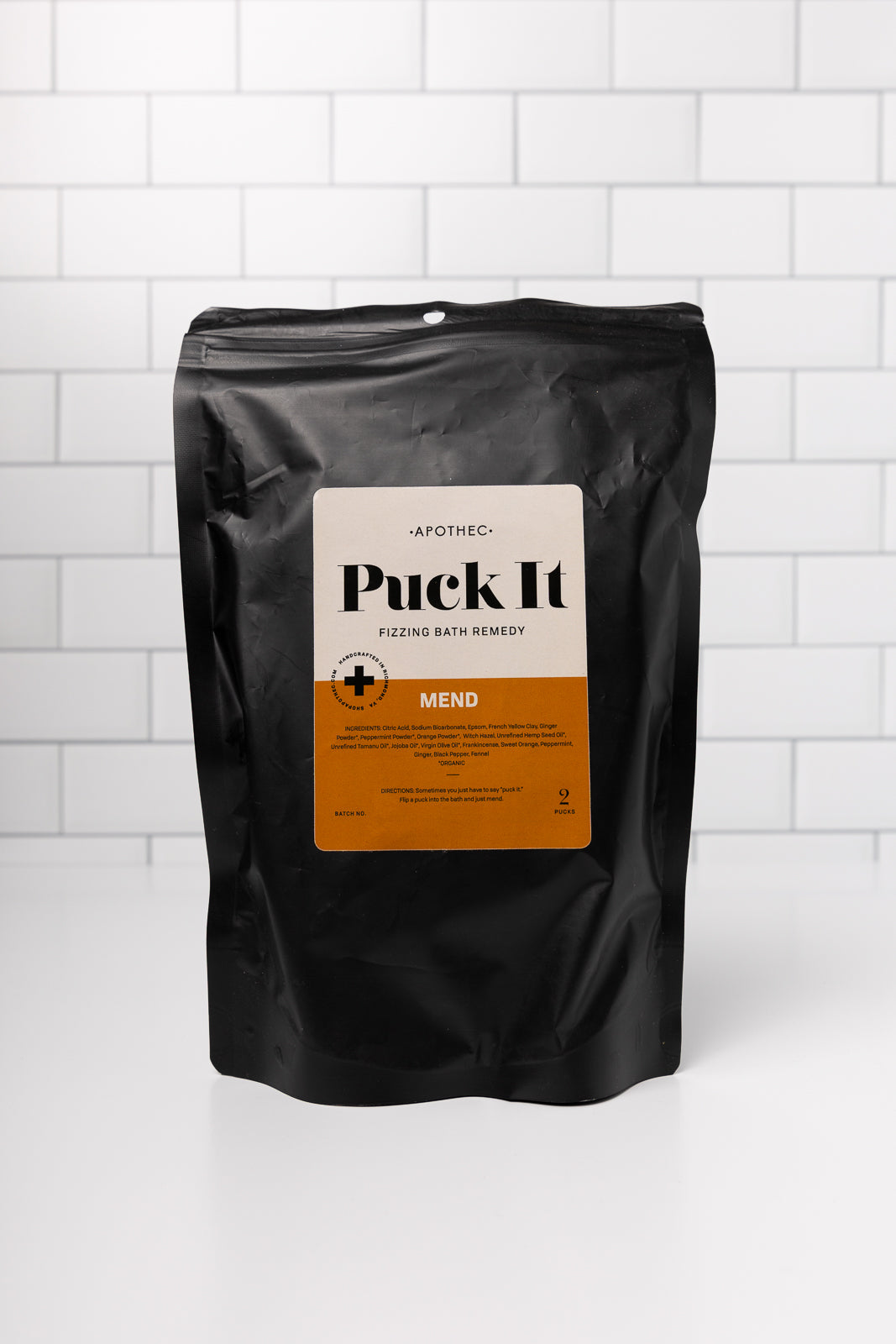 Fizzing Bath Remedy - ‘Puck It’