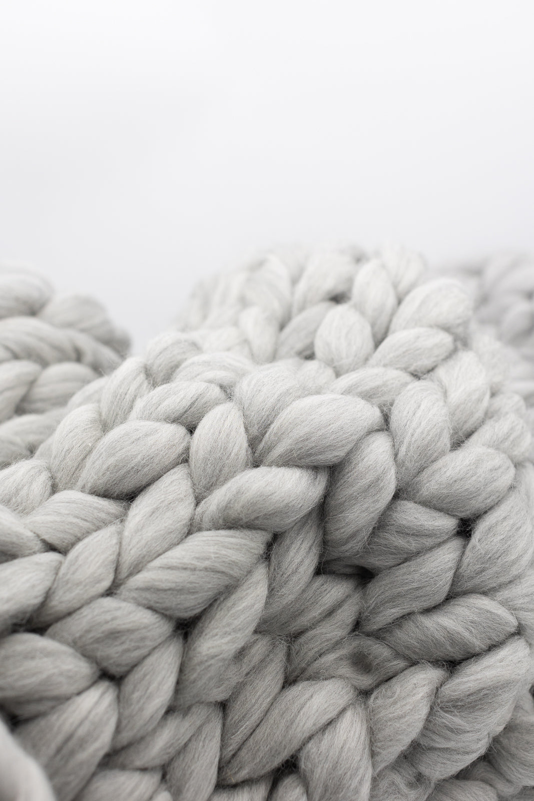 Merino Wool Braided Throw Blankets