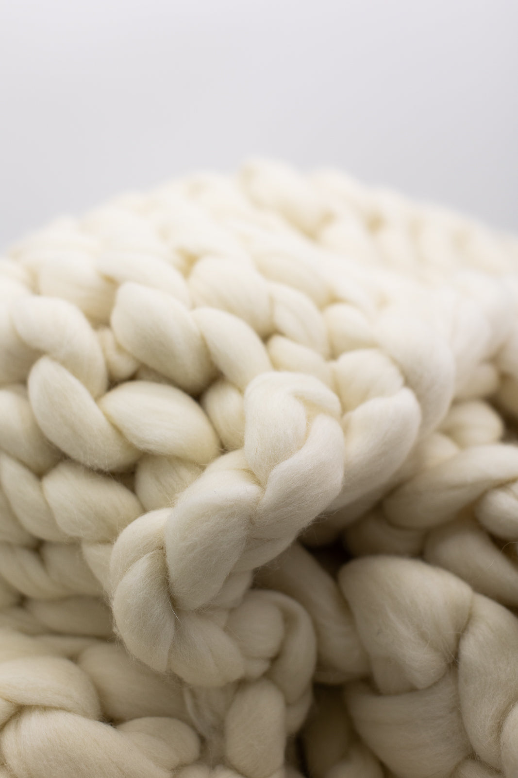 Merino Wool Braided Throw Blankets