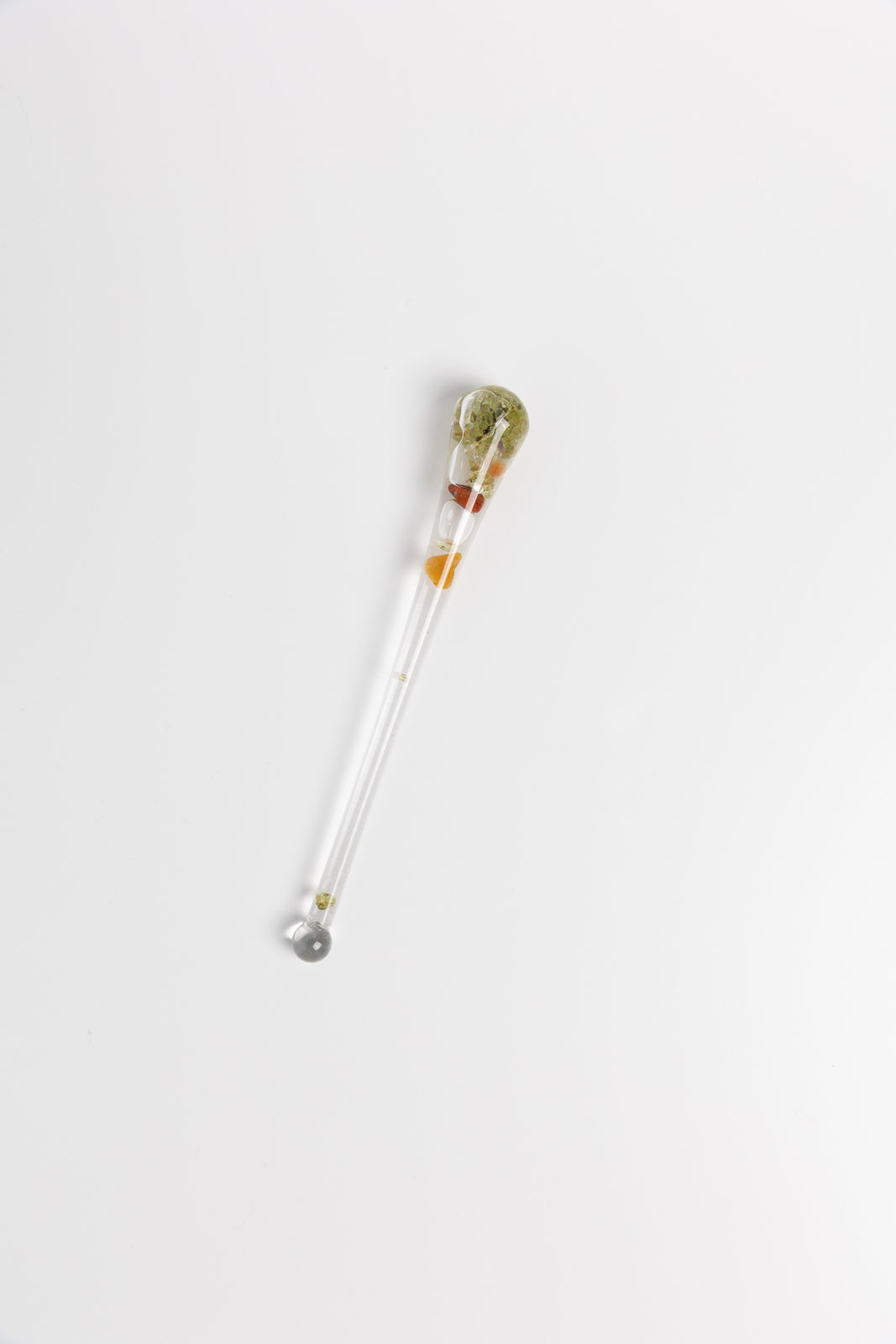 Infused Glass Drink Stirrer