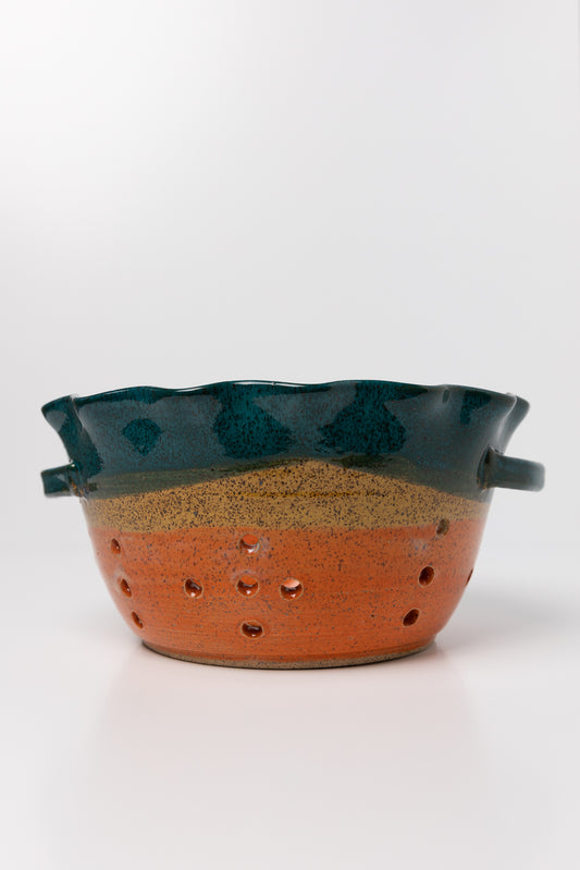 Hand Crafted - Berry Bowl & Colander'