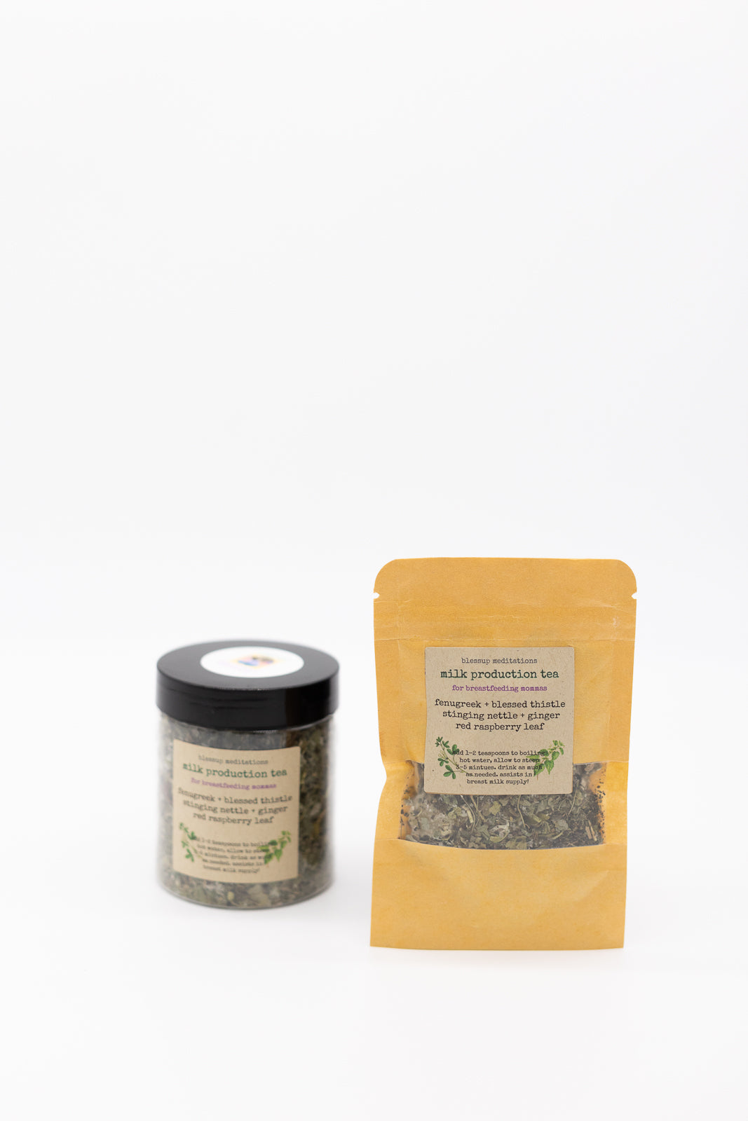 Milk Production Herbal Tea Blend