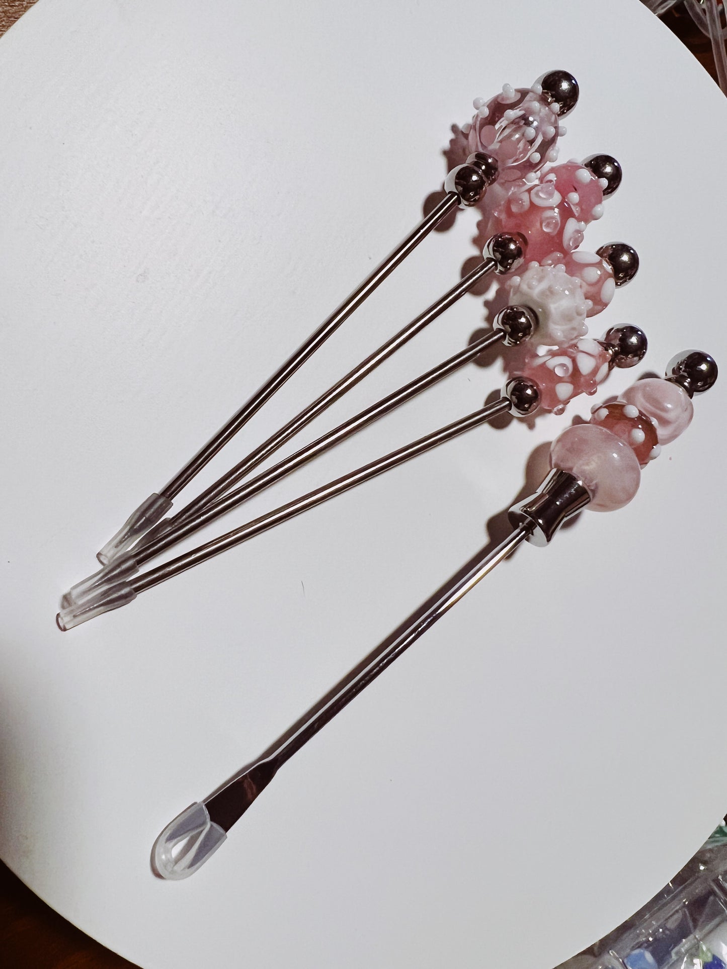 Handmade Glass Bead Cocktail sets