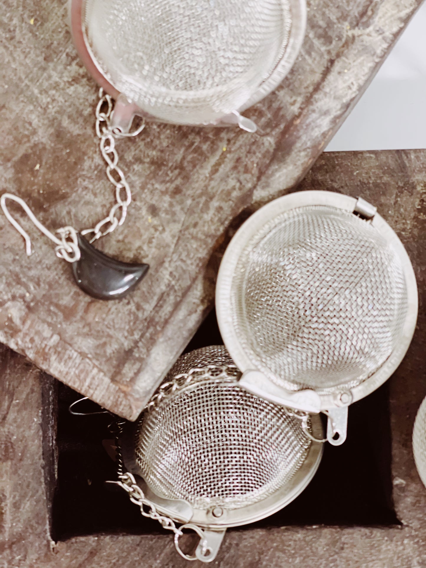 Moon Charm - Tea Strainer