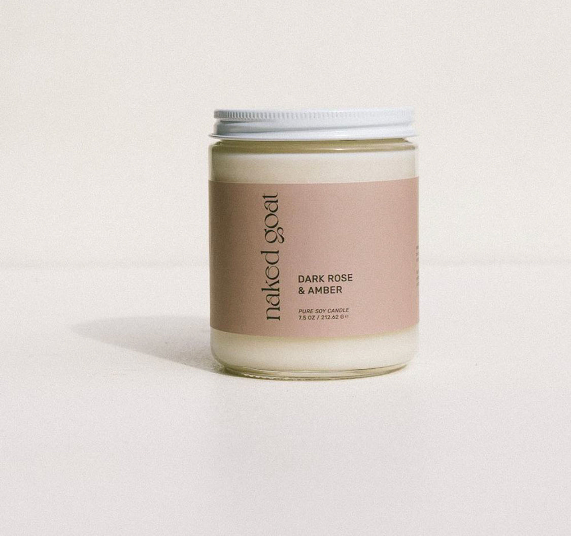 Simplicity Dark Rose & Amber Rose Candle