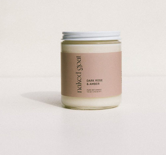 Simplicity Dark Rose & Amber Rose Candle