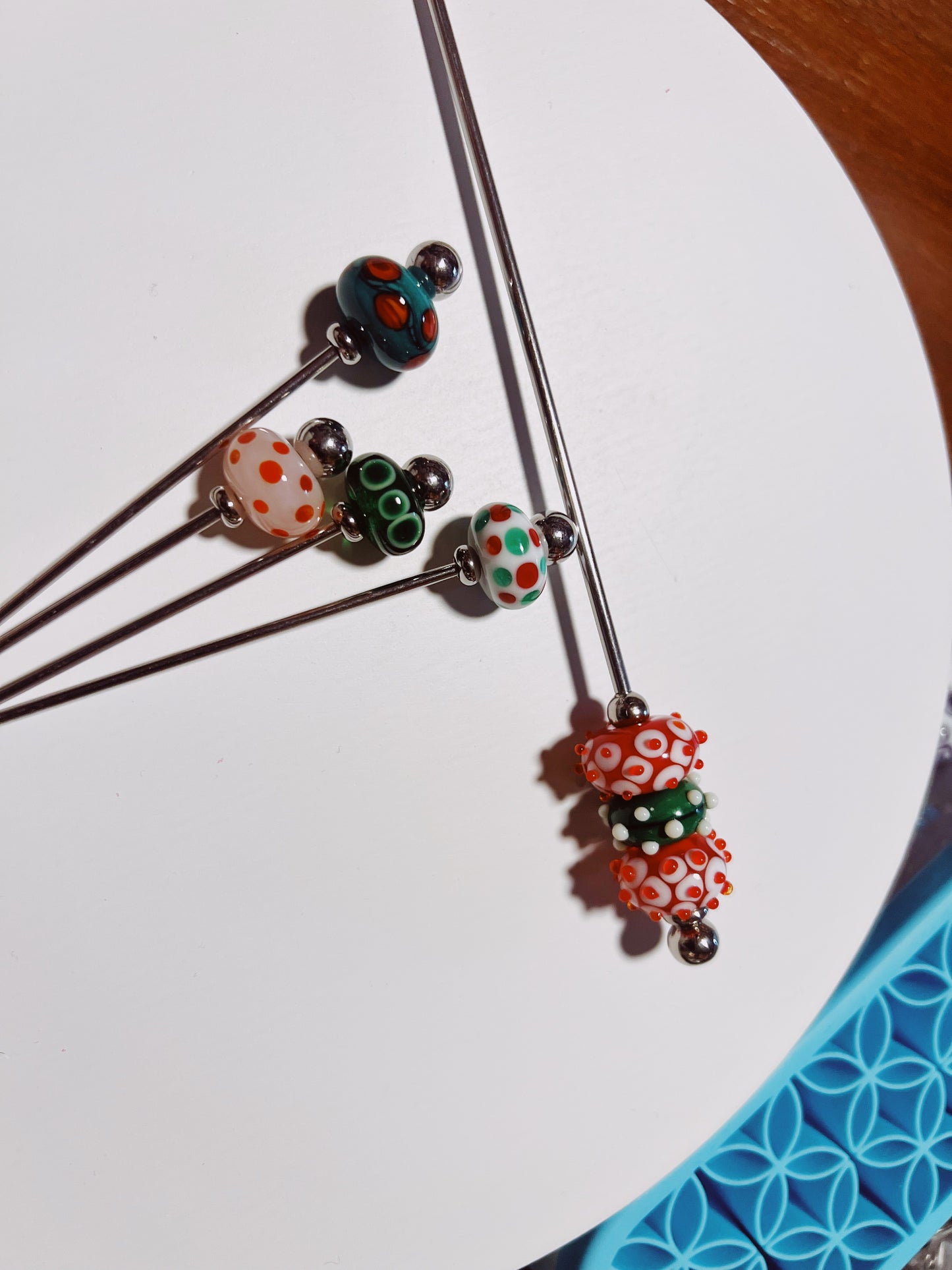Handmade Glass Bead Cocktail sets