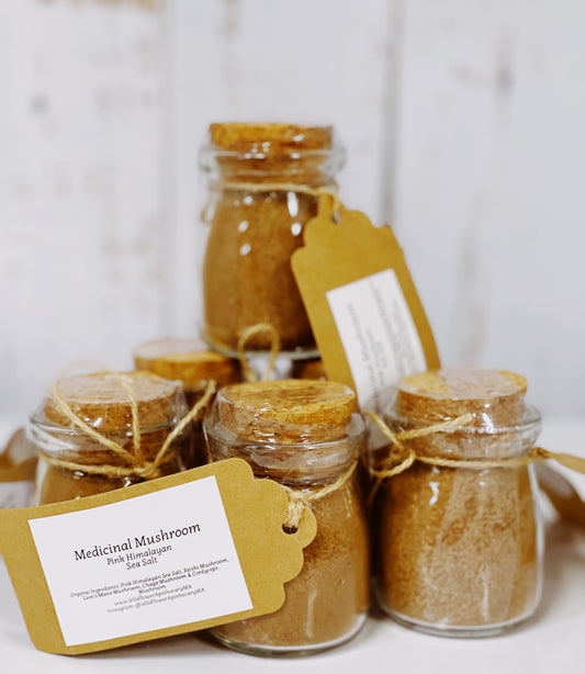 Medicinal Mushroom Infused Himalayan Salt