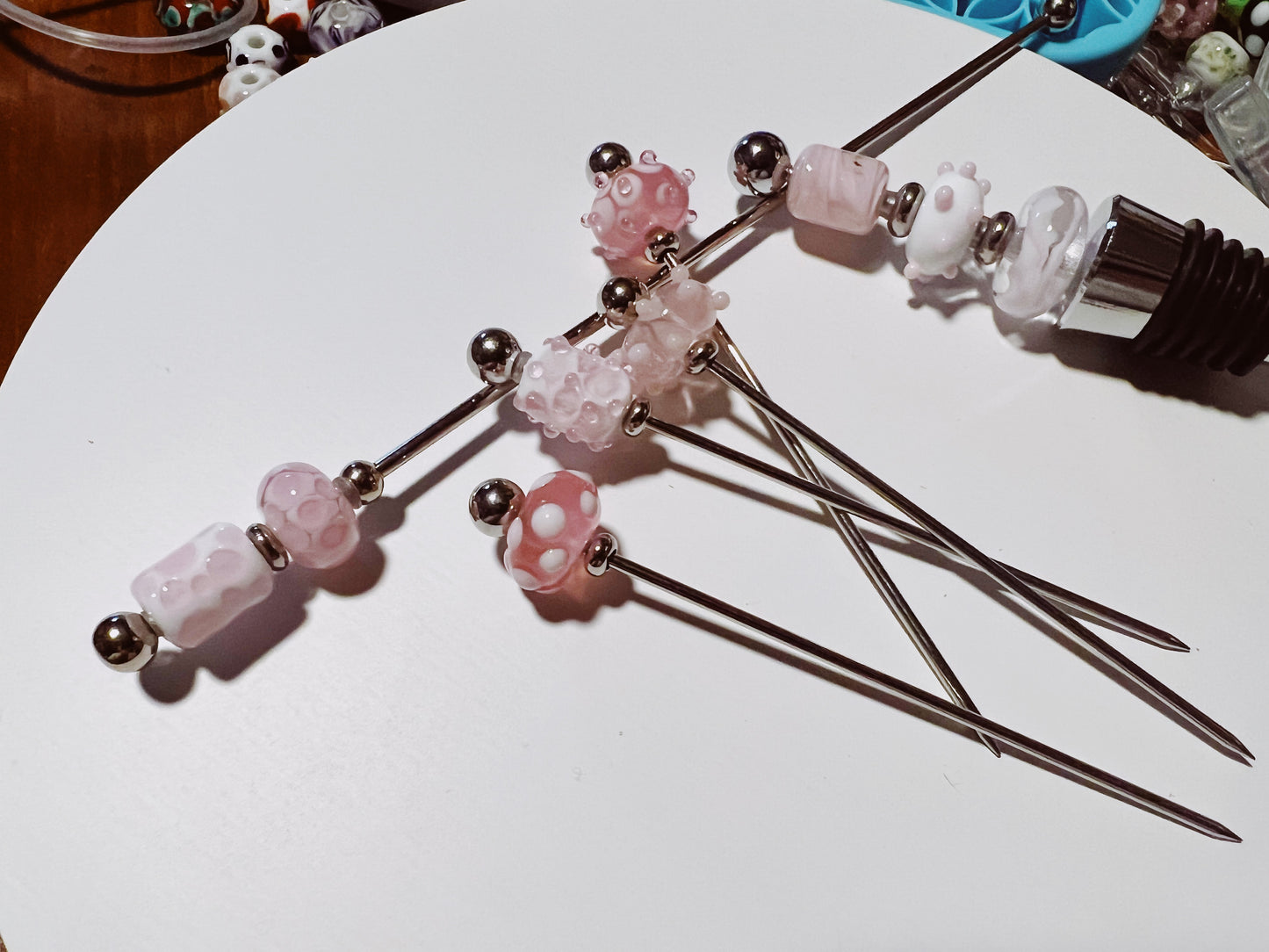 Handmade Glass Bead Cocktail sets