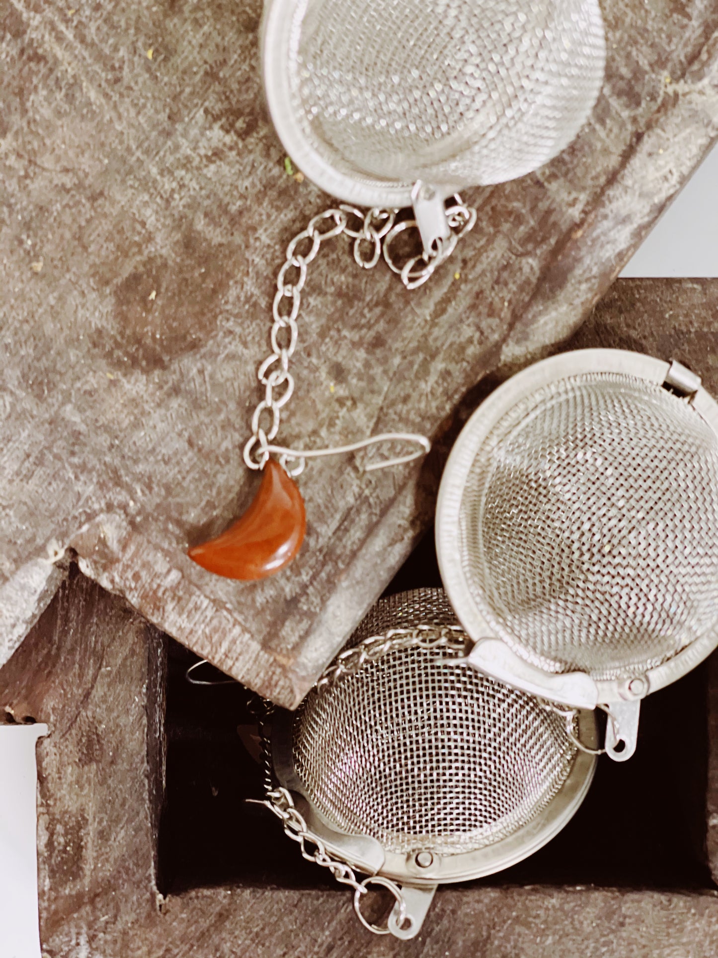 Moon Charm - Tea Strainer