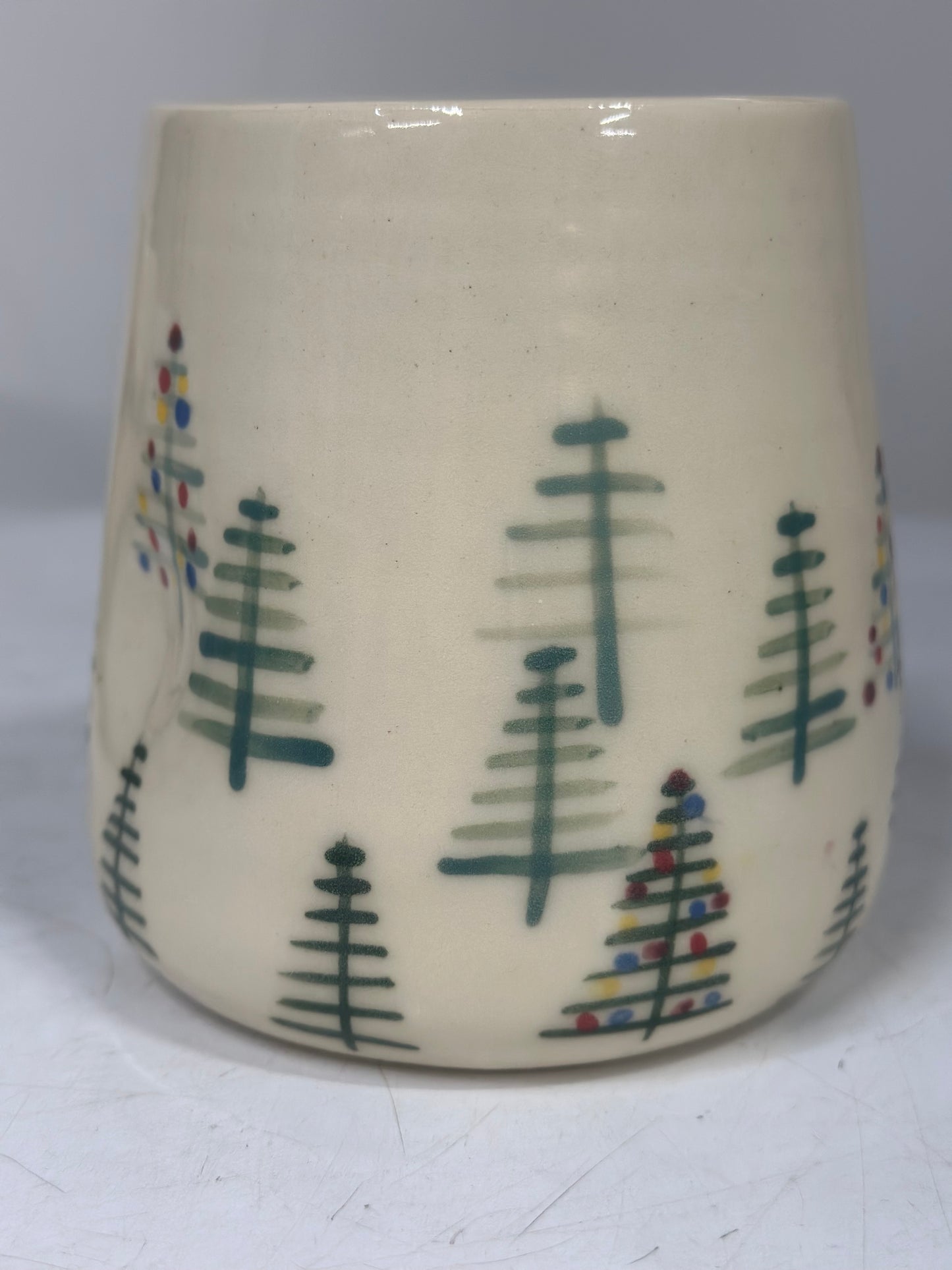 Handmade Holiday Indented Tumbler