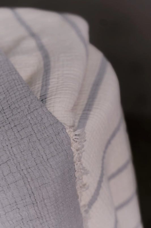 Quilted Stripe Blanket