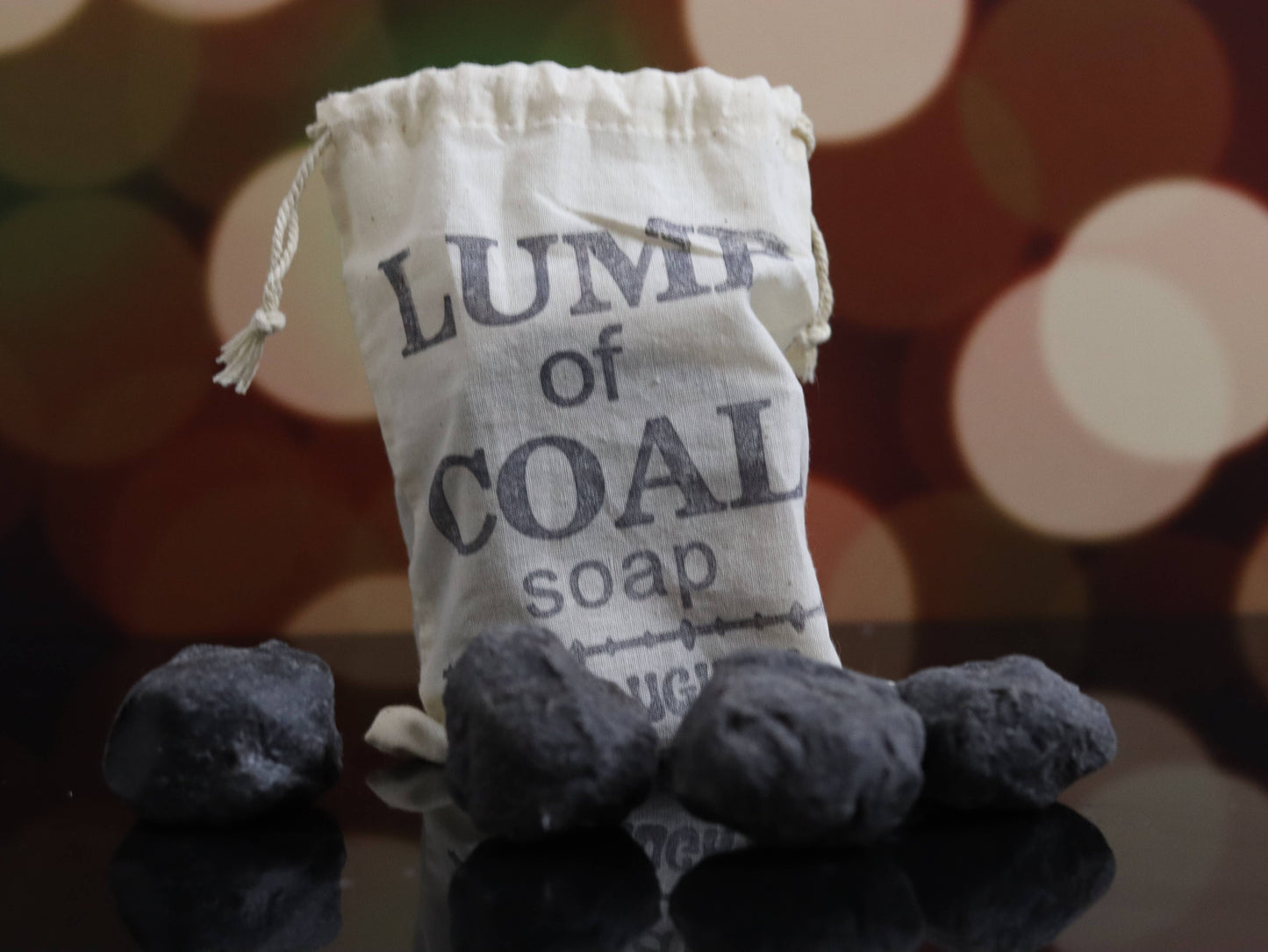 Lump of Coal Christmas Soap *Preorder