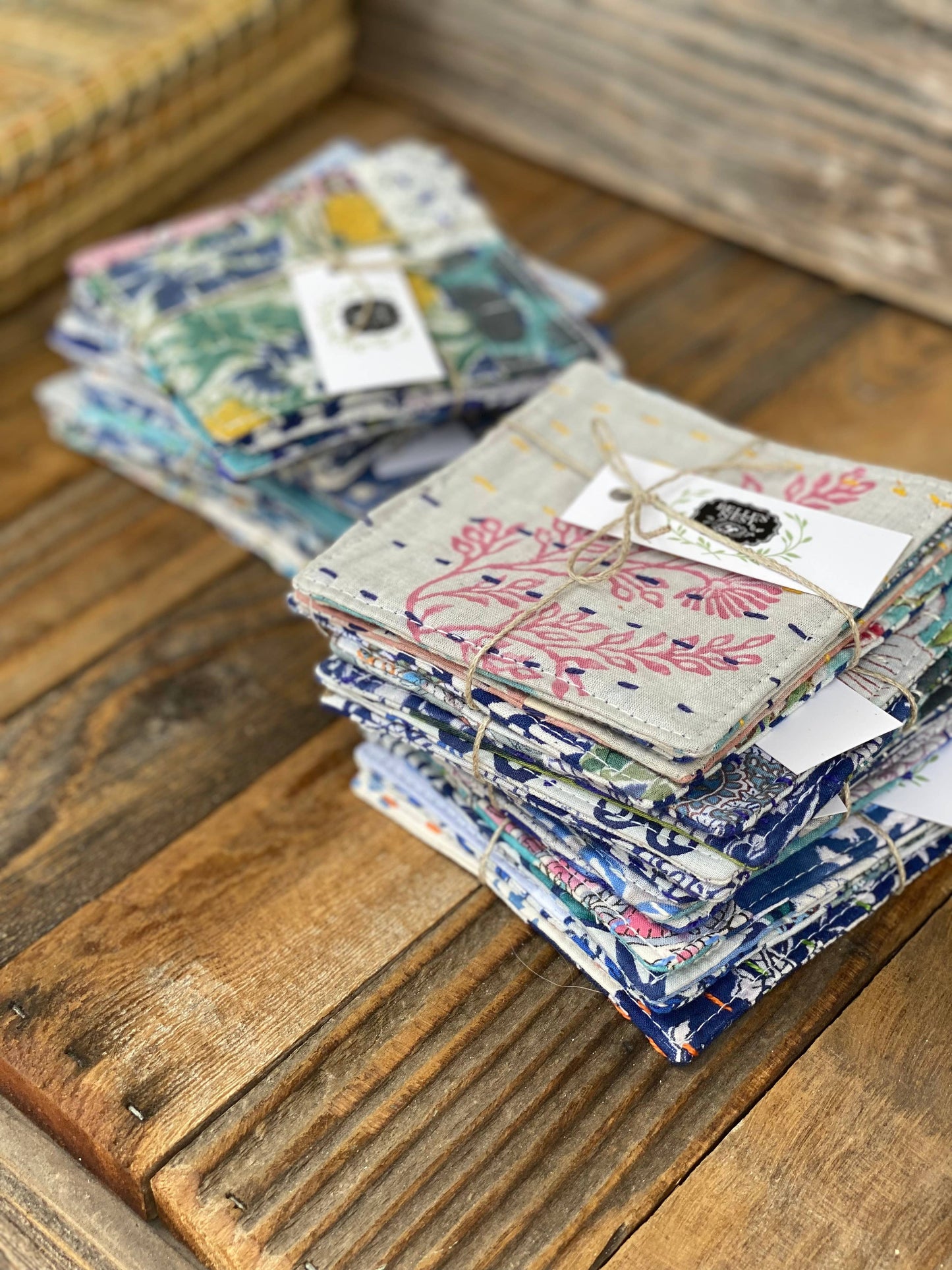 Square Cotton Coasters