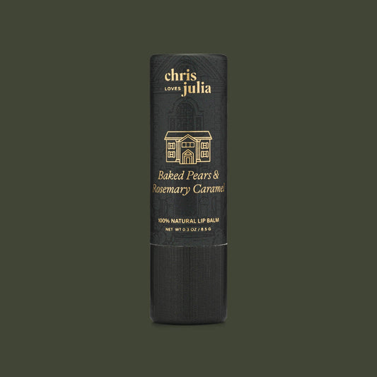 Lip Balm, Chris Loves Julia, Baked Pears & Rosemary Caramel