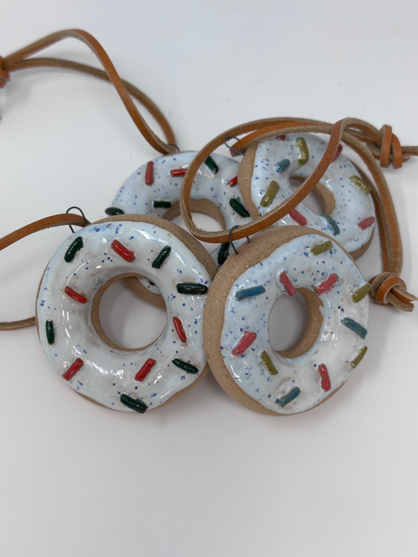 Handmade Donut Ornament