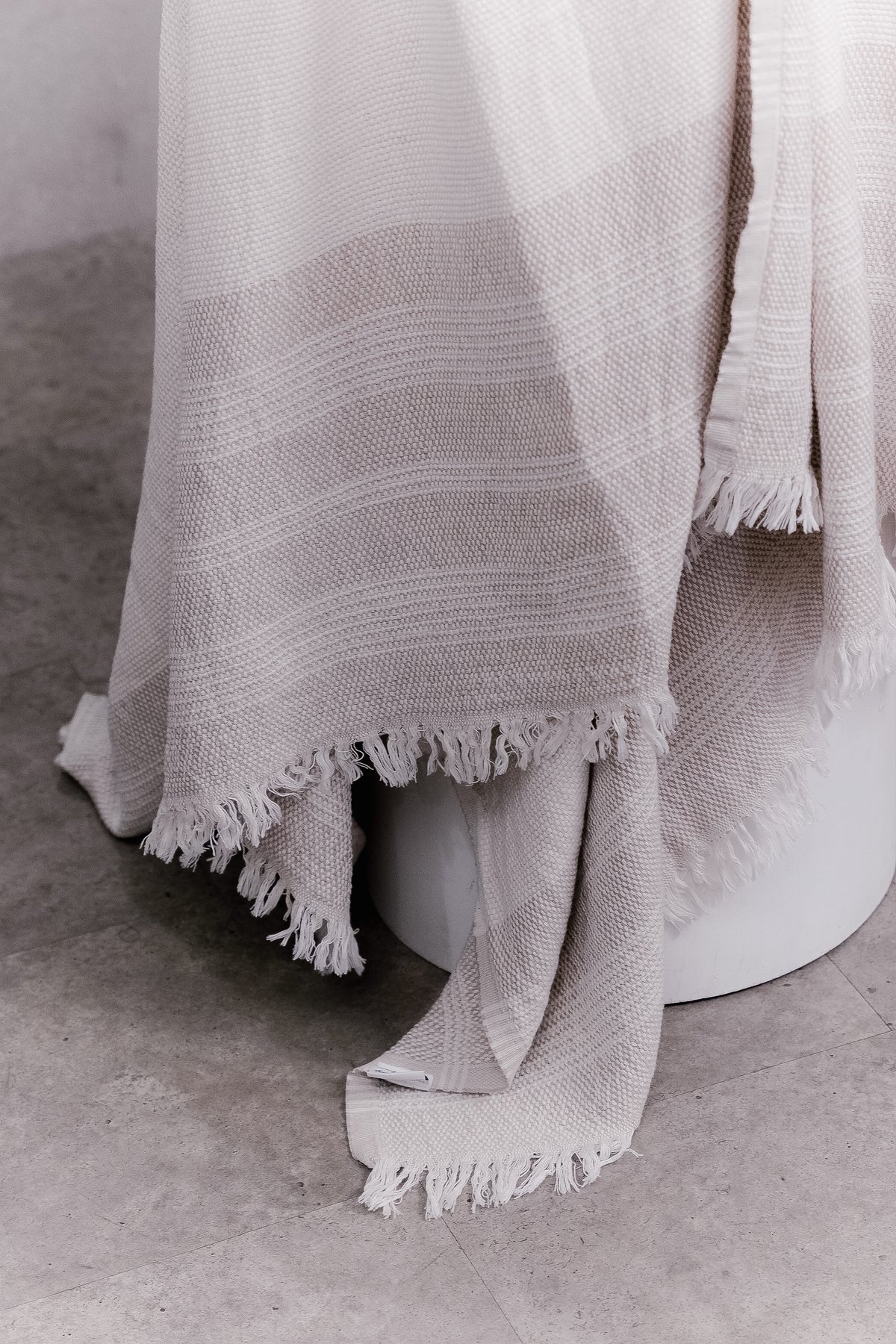 Turkish Cotton & Linen Throw