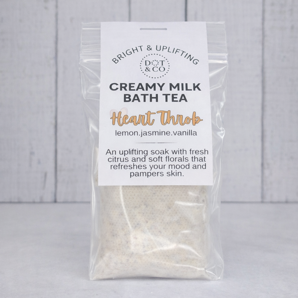 Valentine Milk Bath Tea Bags