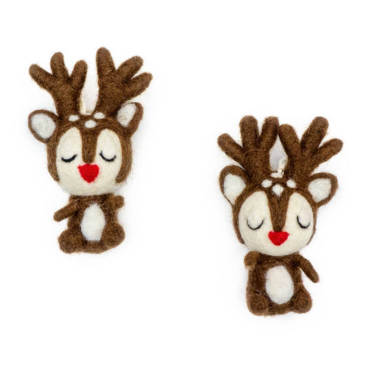 Rudy the Red Nose Deer Ornament