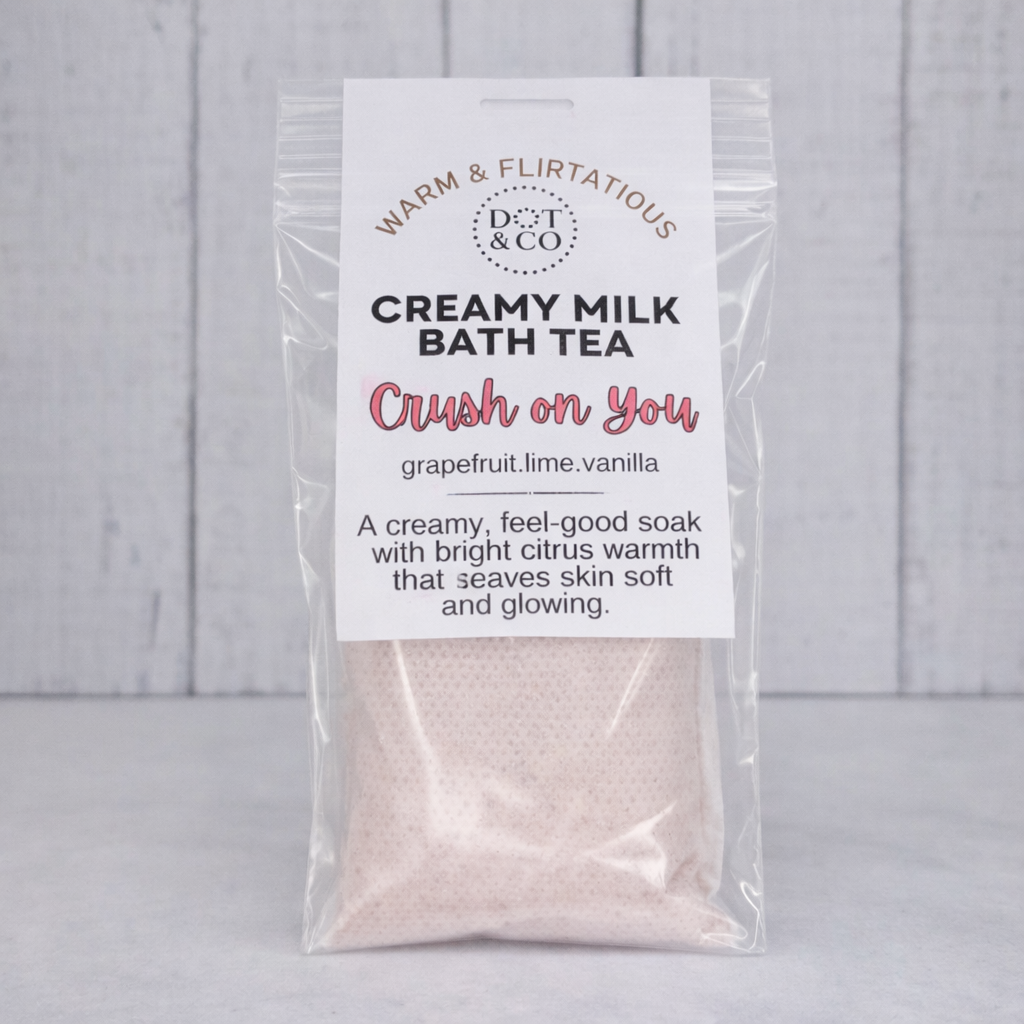 Valentine Milk Bath Tea Bags