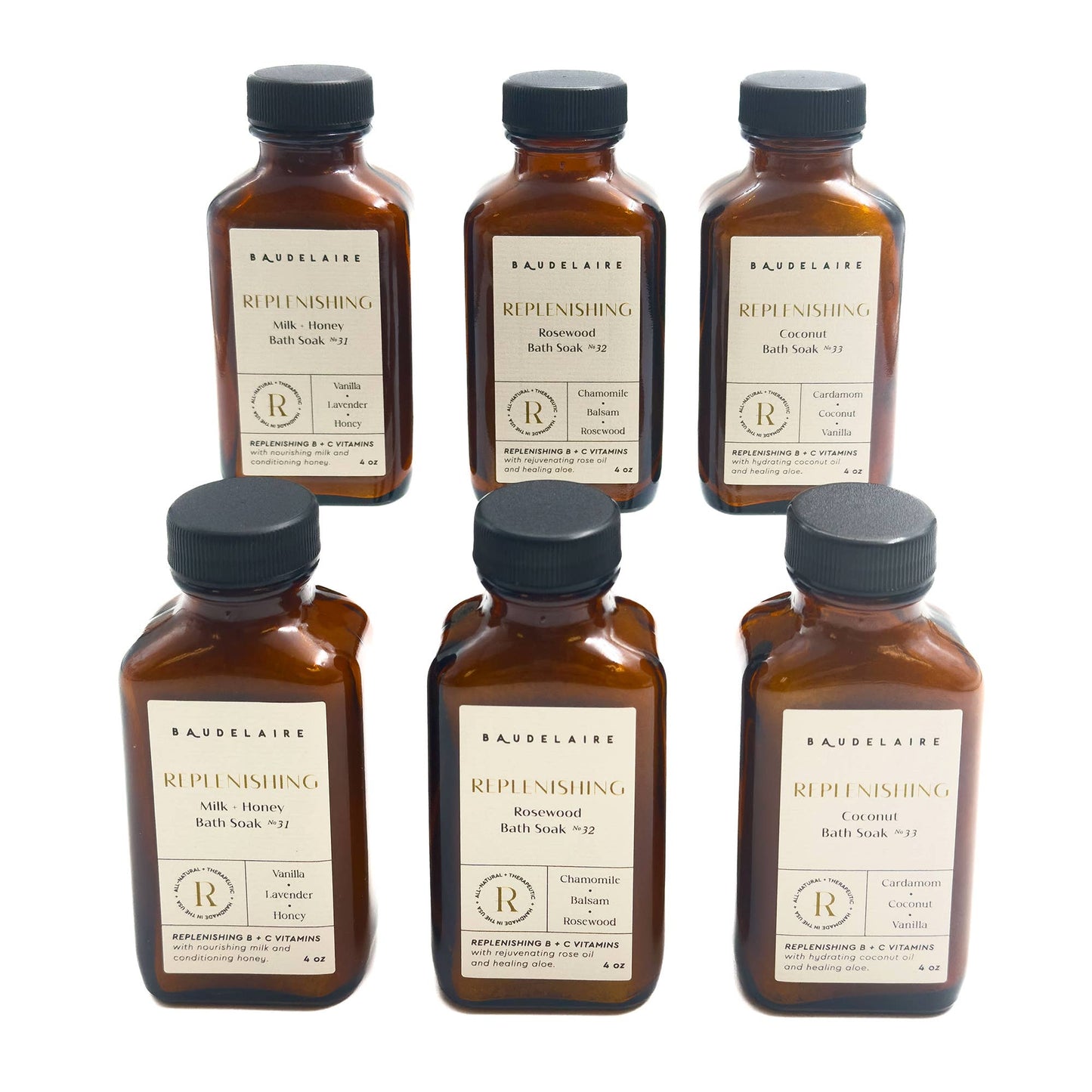 REPLENISH 4oz Bath Soaks