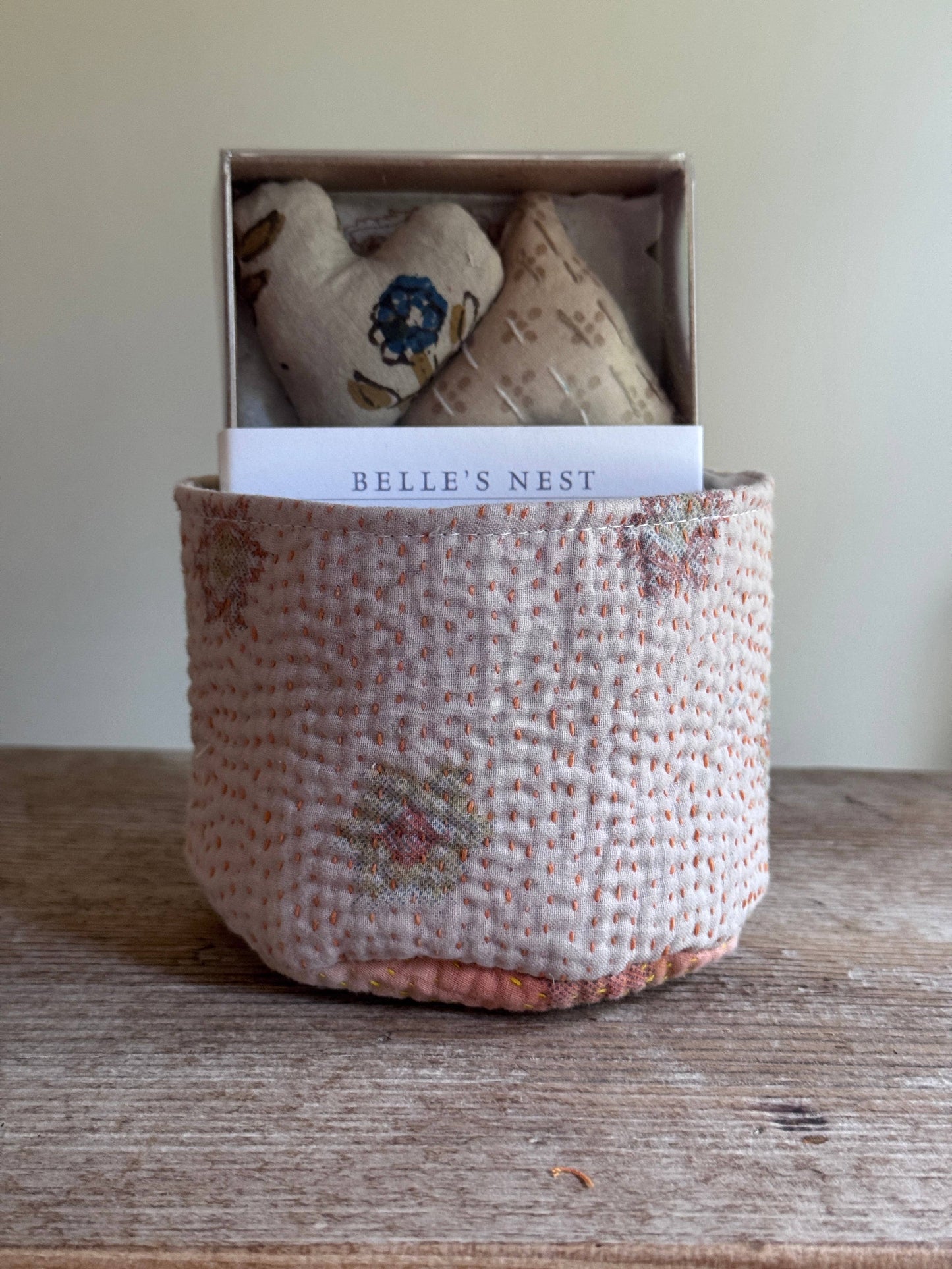 Boxed Set of Assorted Mini Lavender Heart Sachets 