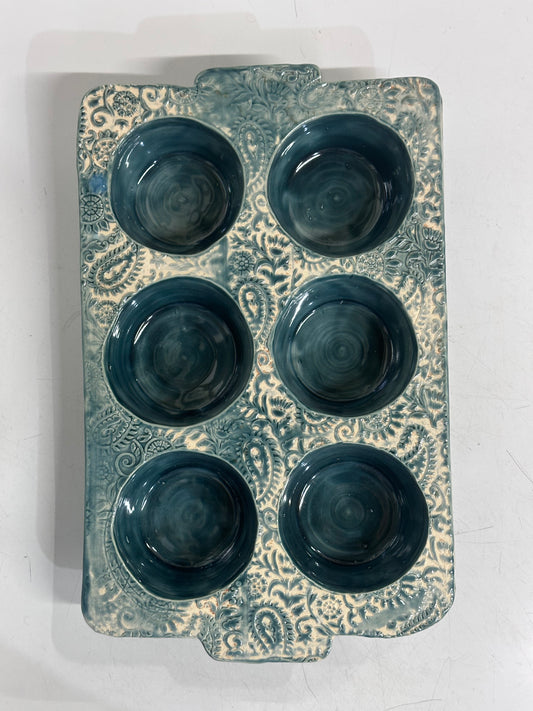 Ceramic muffin mold