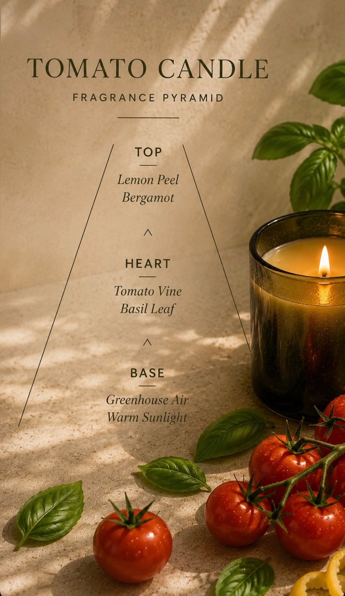 Tomato Vine Candle