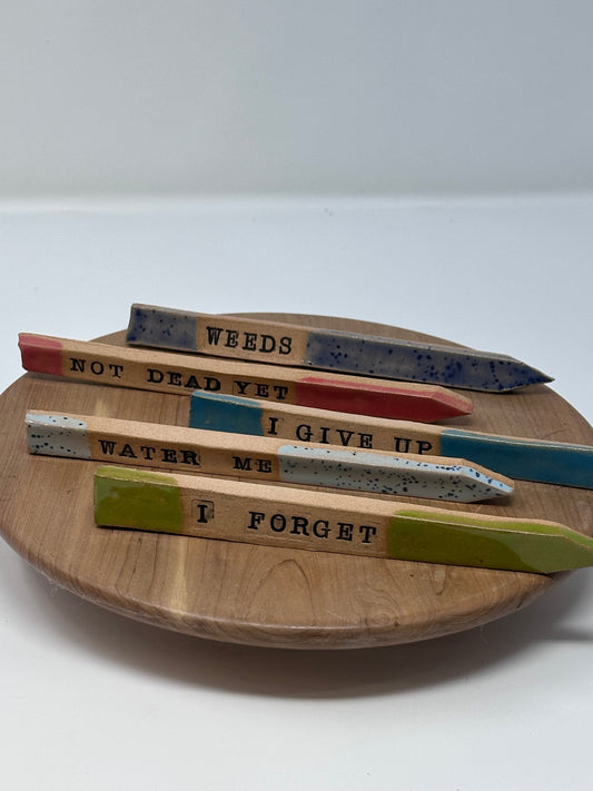 Hand Crafted - Plant and Herb Markers