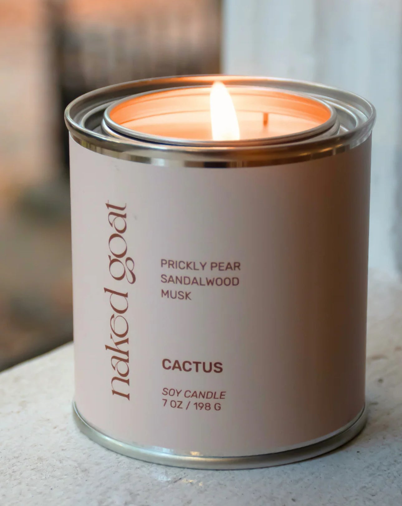'Cactus' Candle