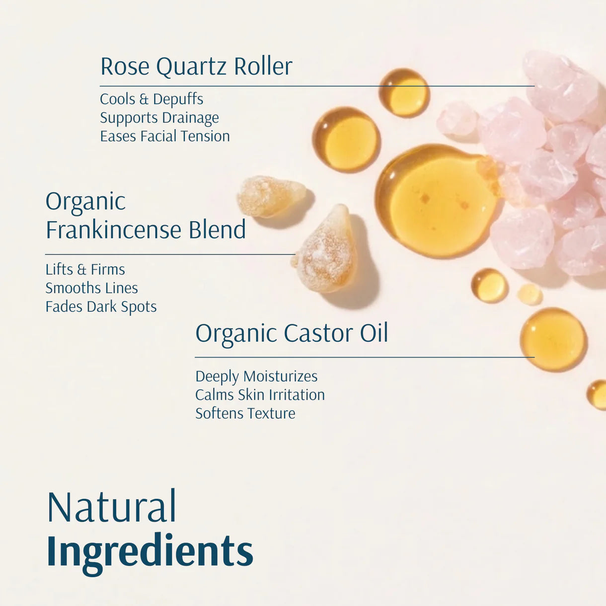 Organic Castor Oil Roll-on With Frankincense