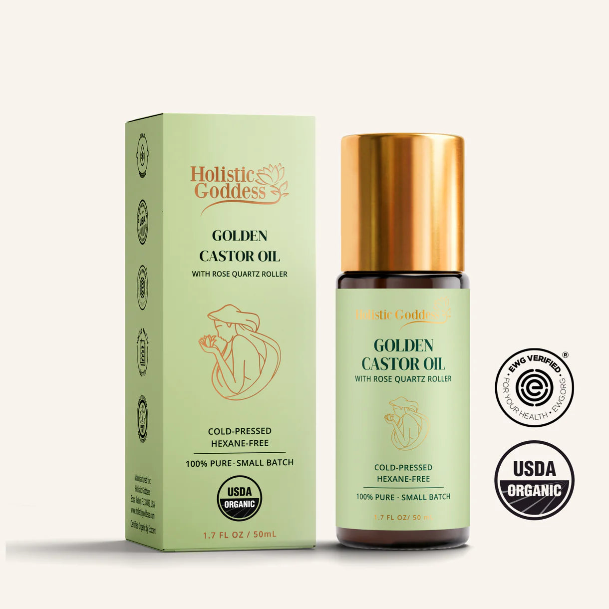 Organic Golden Castor Oil Roll-on