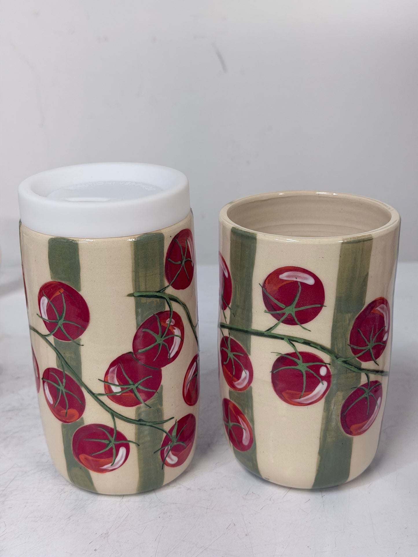 Handmade tomato Mugs